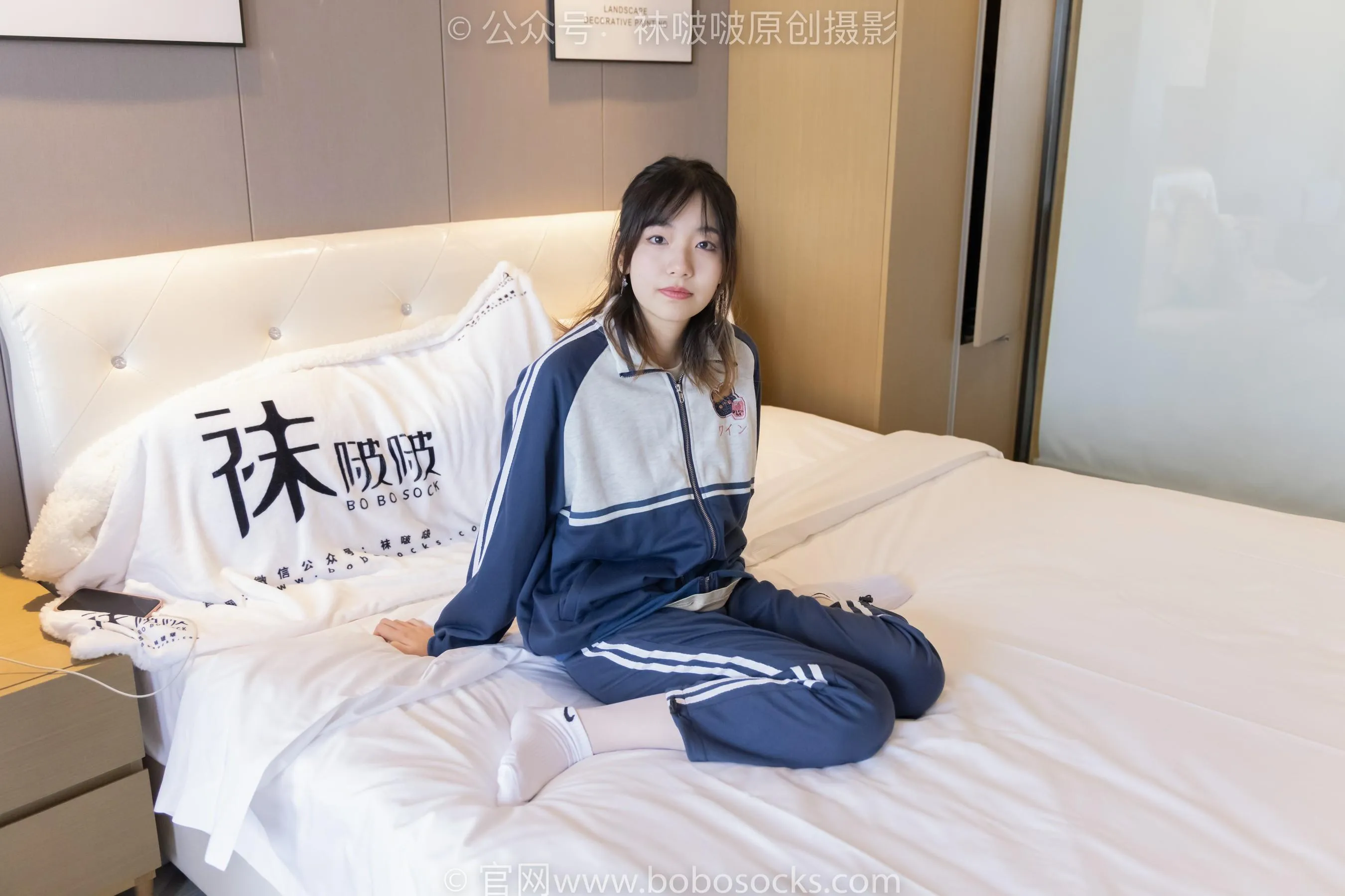 [BoBoSocks袜啵啵]NO.226 小甜豆-运动鞋、白棉袜、白丝 [87P]插图7